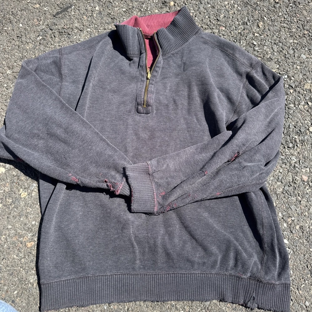 Pendleton‎ 1/4 Zip Pullover Mens Small Blue Long Sleeve Professional Sweater